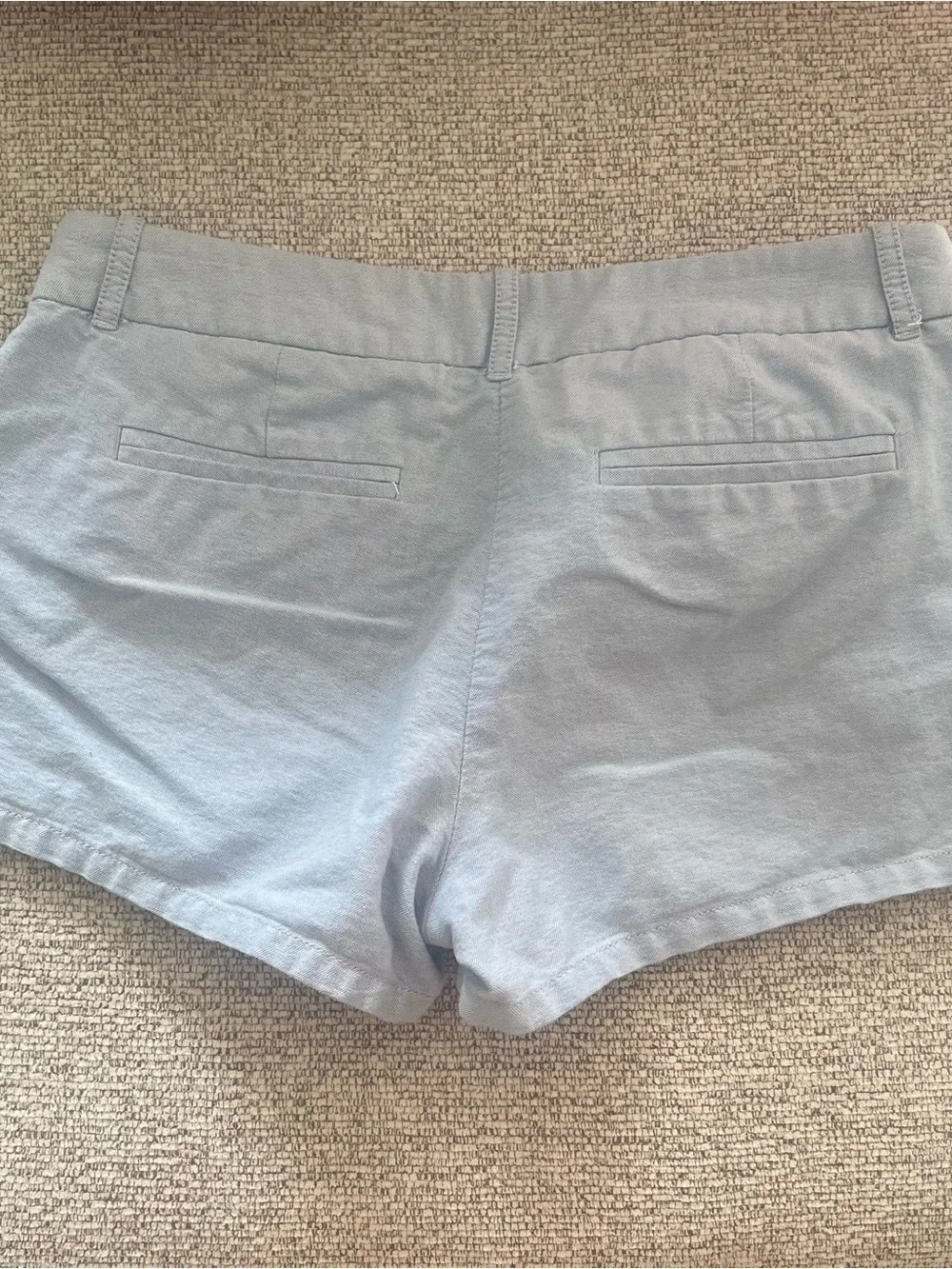 J.Crew Light Blue Cotton Blend Women's Shorts
